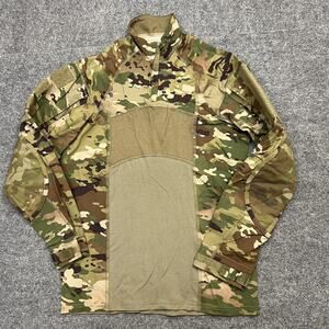 US Army Combat Shirt Mens Medium Multicam Camo Flame Resistant USA Tactical